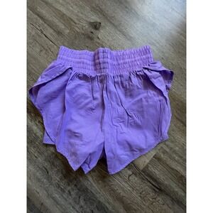 Women's XS Purple Active Shorts